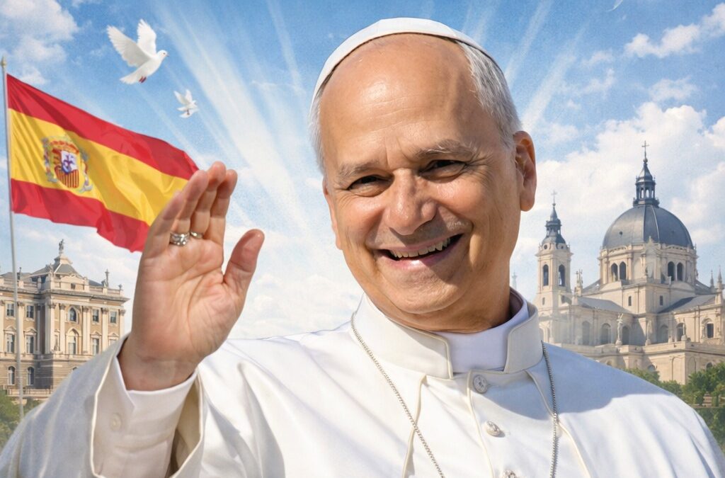 Visita del papa León XIV a Madrid